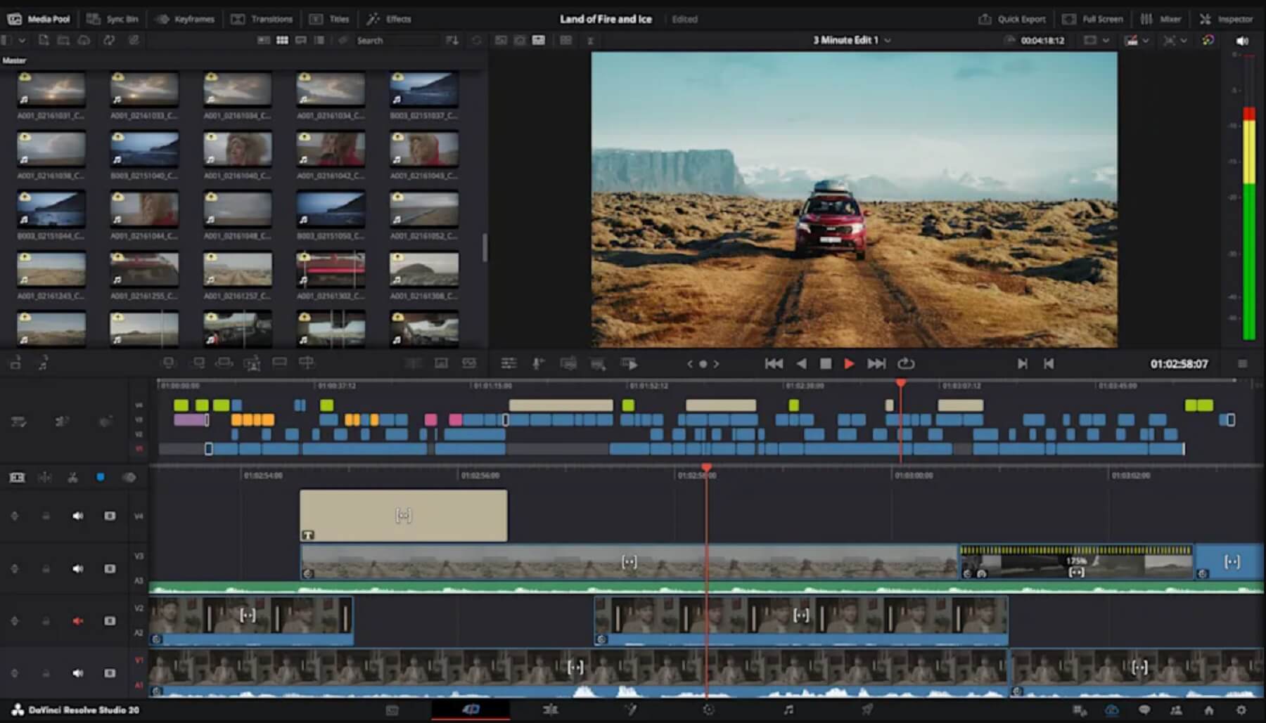 Нова функція ШІ DaVinci Resolve 20 може створити повну часову шкалу