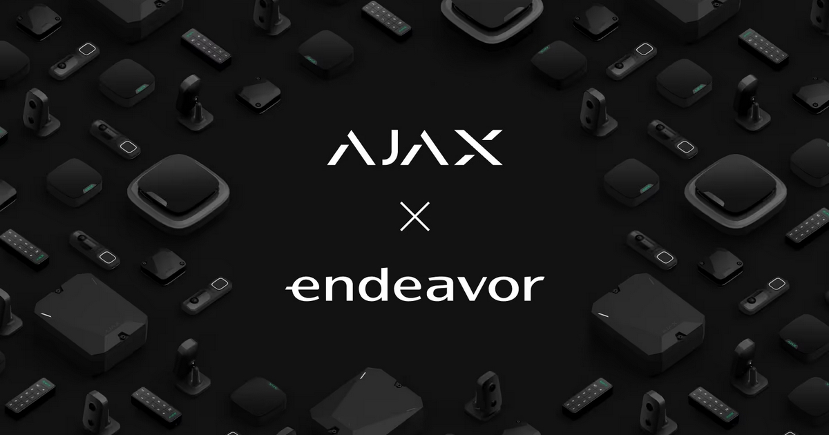Ajax Systems стала частиною світової мережі підприємців Endeavor