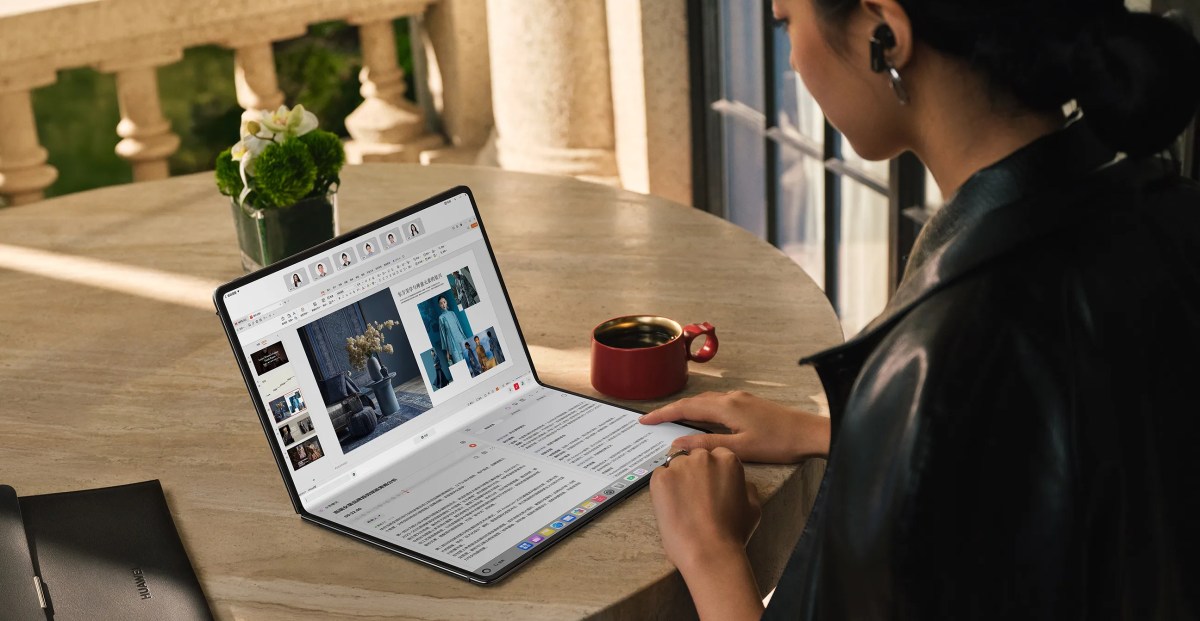 Новий складаний ноутбук Huawei, можливо, є найтоншим з усіх