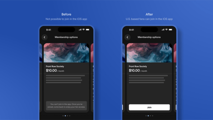 Після впровадження власного платіжного методу на iOS, Apple просить Patreon перейти на зовнішній браузер