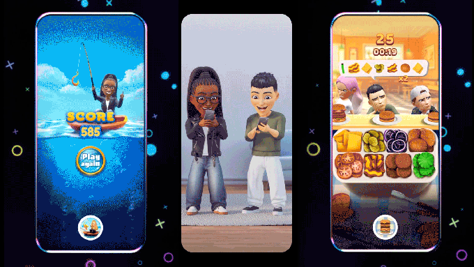 Snapchat впроваджує нові інструменти для створення ігор з Bitmoji