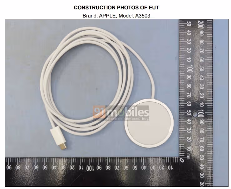Викритий зарядний пристрій MagSafe на 45W від Apple став першим, що підтримує Qi2.2