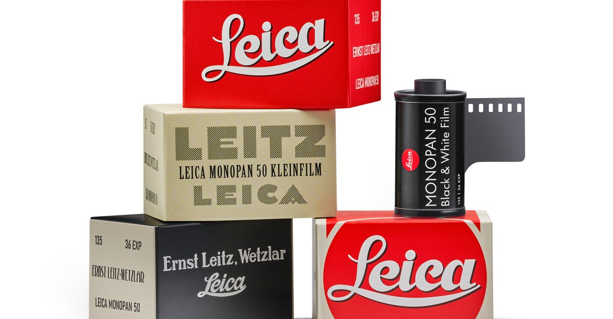 Leica представляє свою власну плівку формату 35 мм