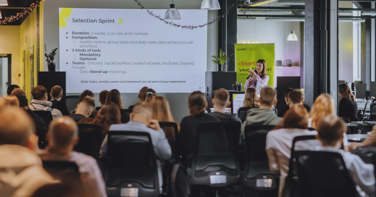 IT-курс від Естонії: безкоштовне навчання для українців з розробки, DevOps та ШІ
