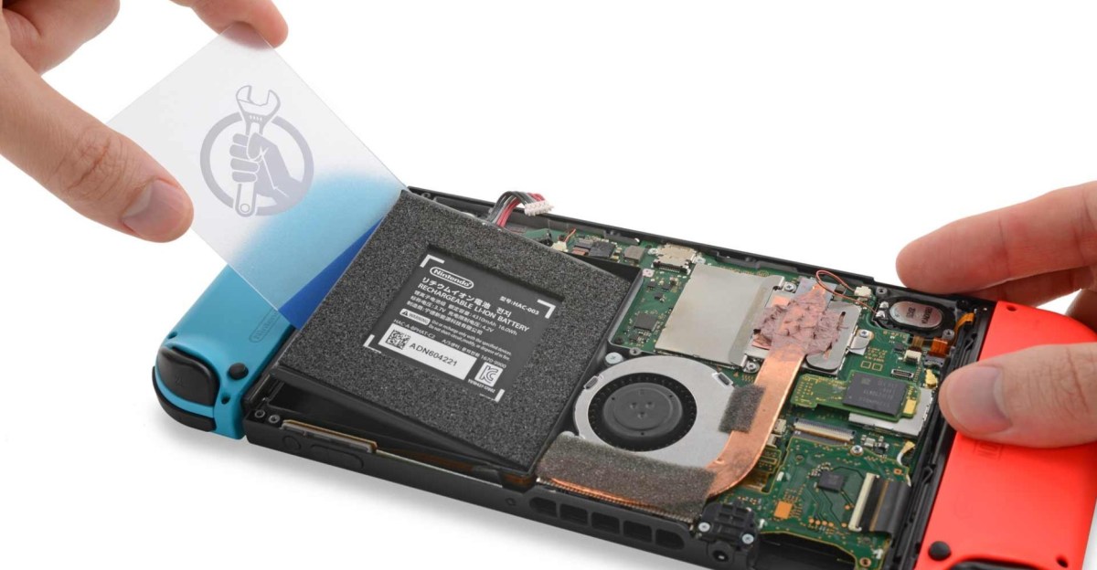 iFixit надає Nintendo Switch оцінку 4 з 10 за можливість ремонту заднім числом