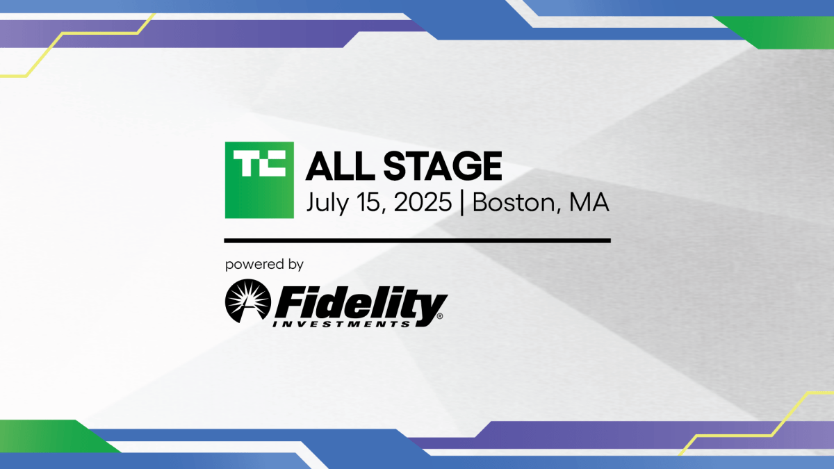 Завдяки Fidelity та нашим спонсорам, TC All Stage - це місце, де стартапи відзначаються