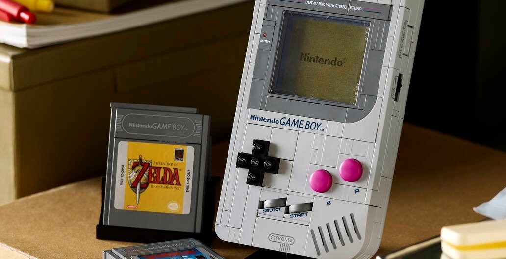 Ось офіційний Nintendo Game Boy від Lego — з лентікульярним дисплеєм
