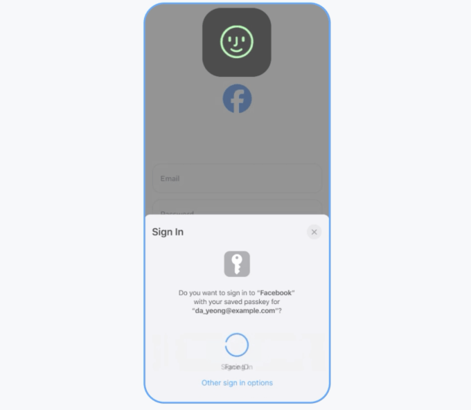 Facebook найближчим часом впровадить підтримку паролів на Android та iOS