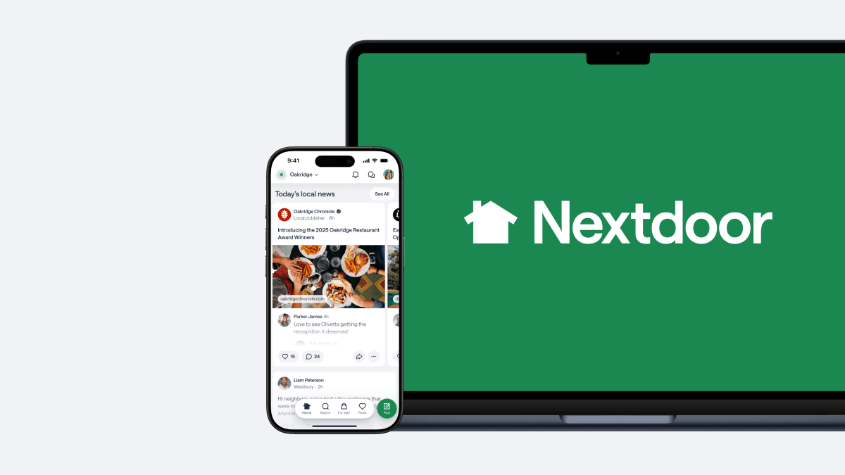 Nextdoor оновлює додаток, додаючи рекомендації на основі ШІ, місцеві новини та миттєві сповіщення про надзвичайні ситуації