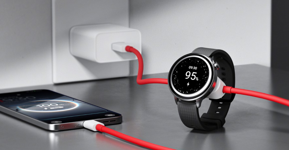 Кабель USB 2 в 1 від OnePlus заряджає одночасно телефон і смарт-годинник