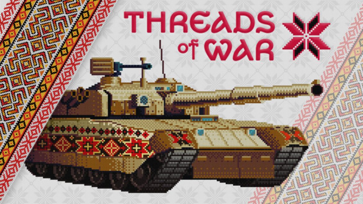 Ігровий проект «танчики» у вишиванковому стилі Threads of War тепер доступний в Steam
