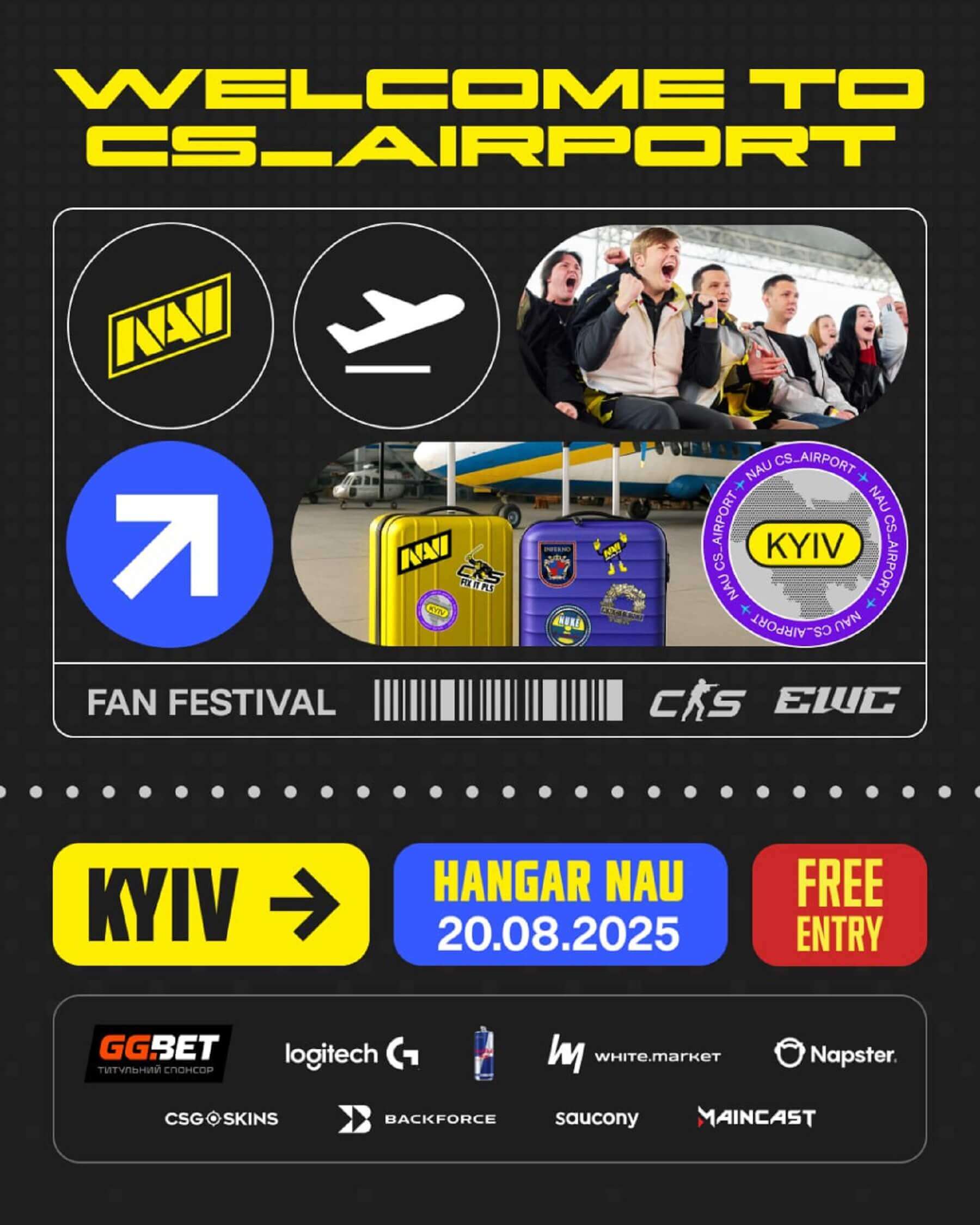 Термінал NAVI відкриває двері фанатам Counter-Strike 2