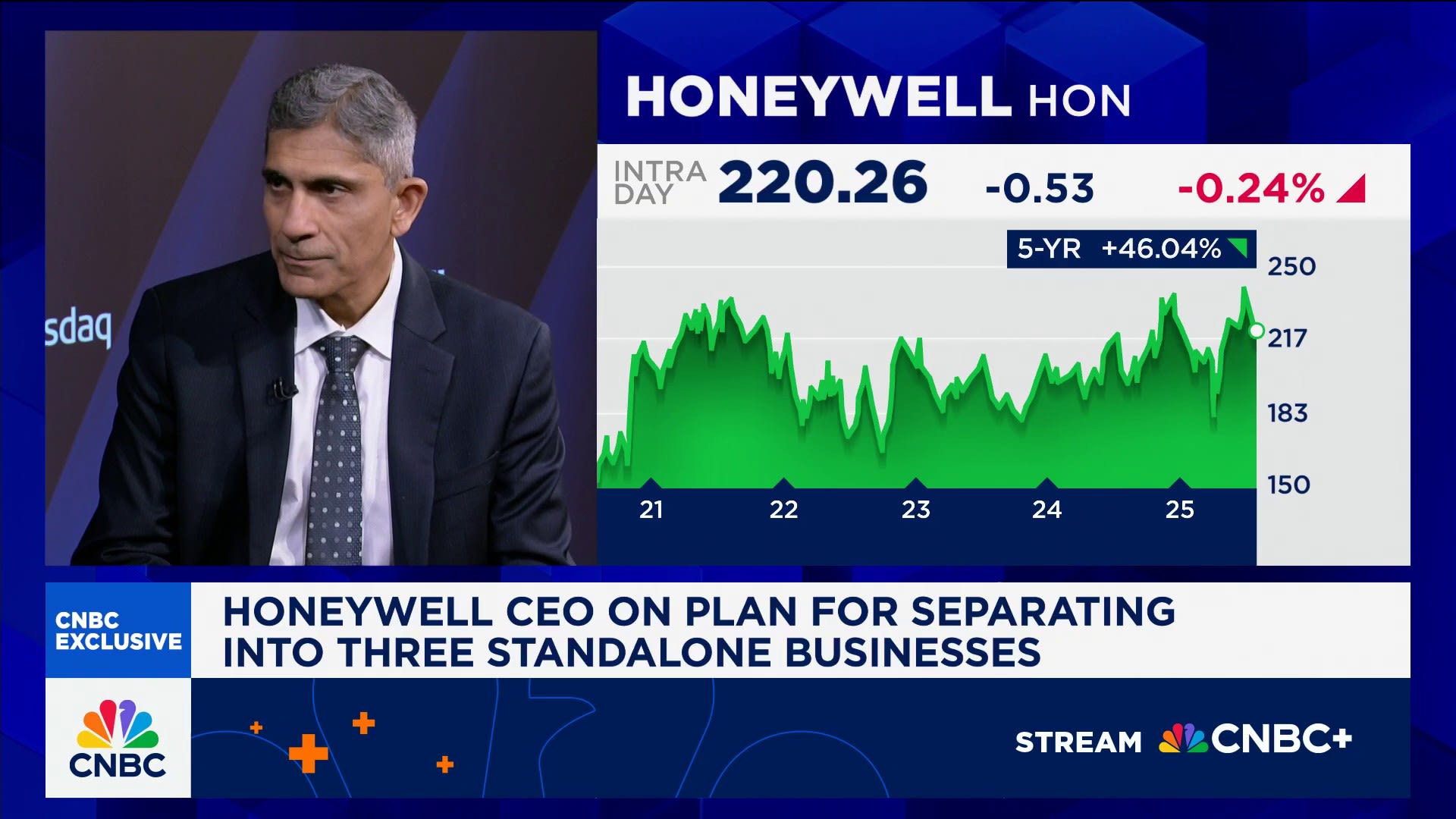 Honeywell протягом року стане трьома окремими компаніями, запевняє генеральний директор
