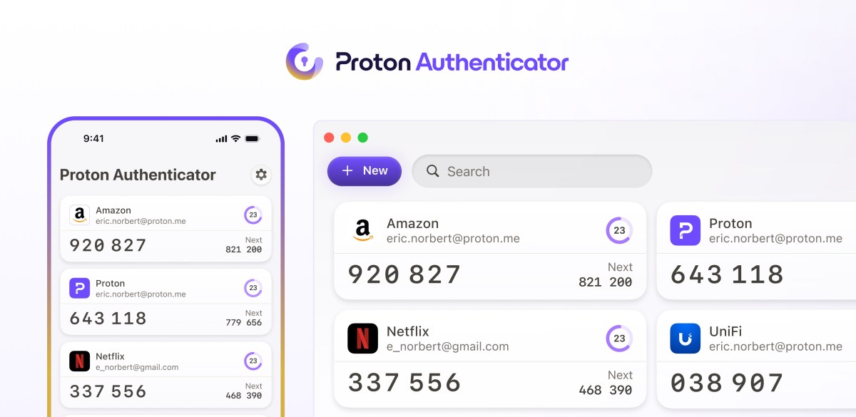 Proton представив новий додаток для двофакторної автентифікації