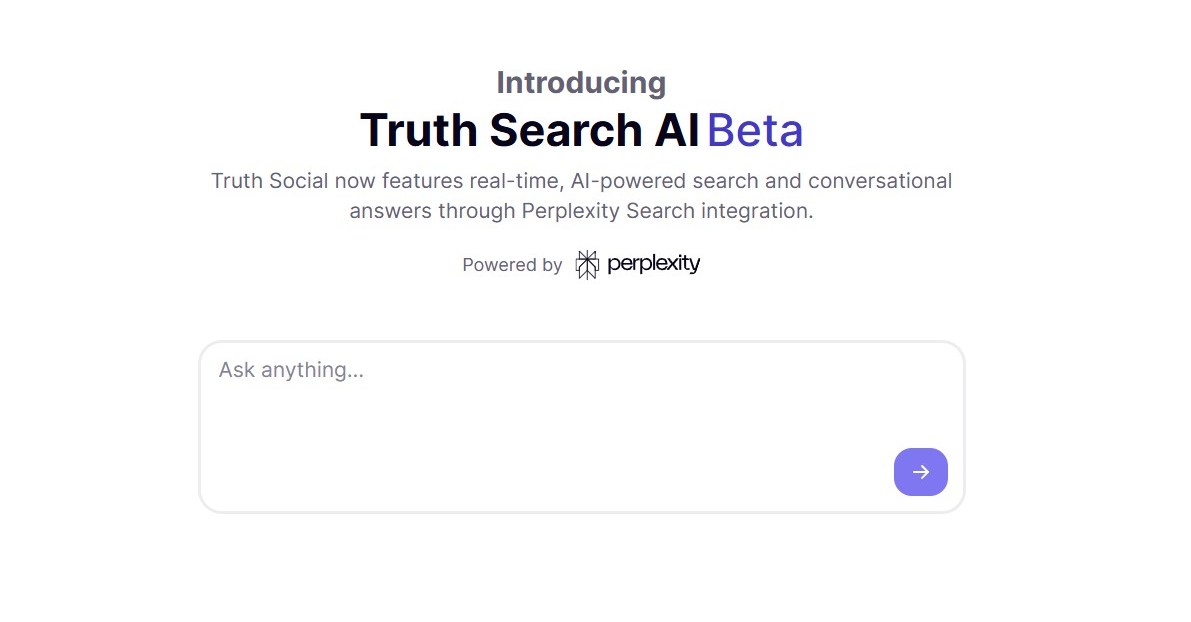 Новий AI-пошуковик Truth Social переважно просуває Fox News