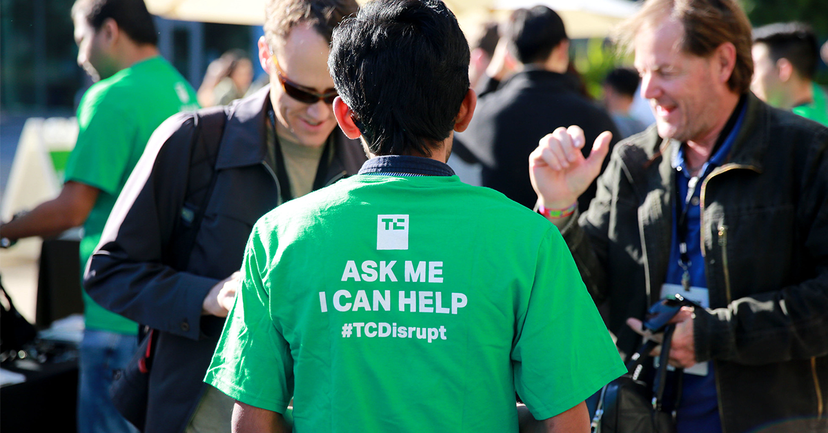 Загляньте всередину Disrupt: Станьте волонтером на Disrupt 2025
