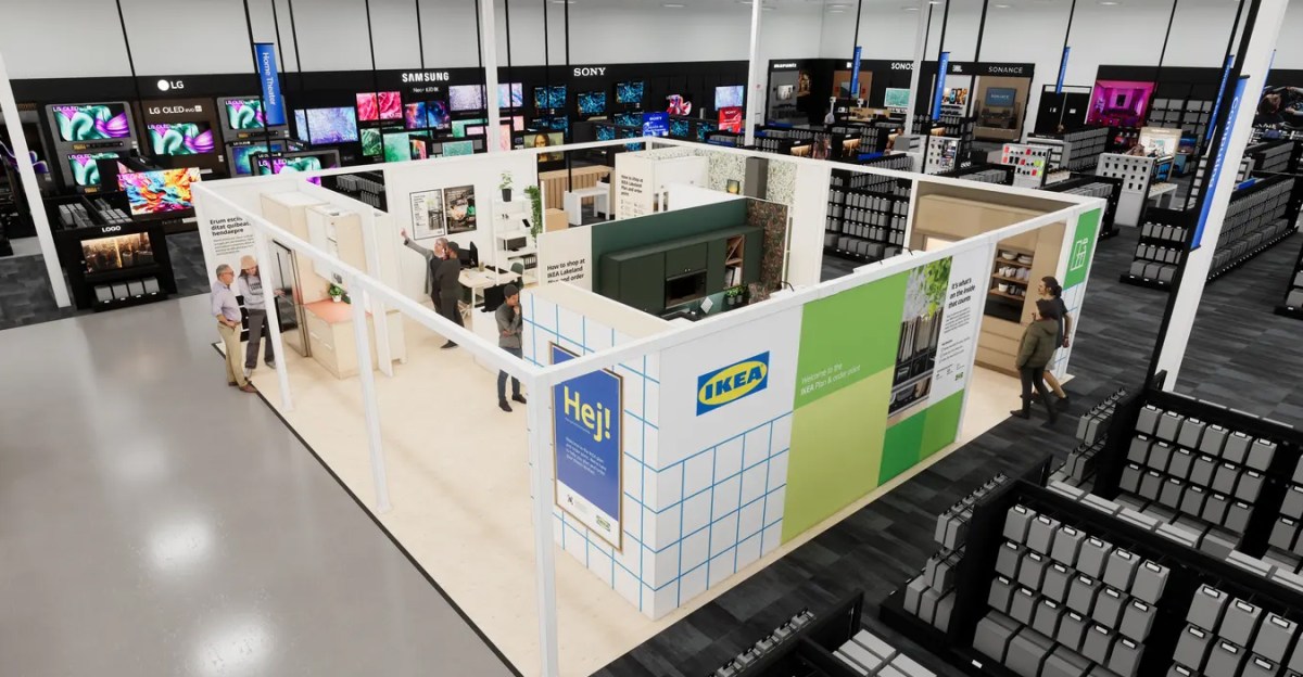 У вибраних магазинах Best Buy відкриються міні-магазини Ikea цього року