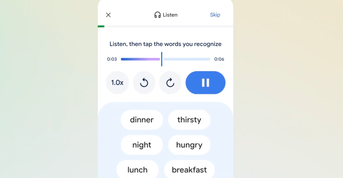 Google створює конкурент Duolingo в додатку Перекладач