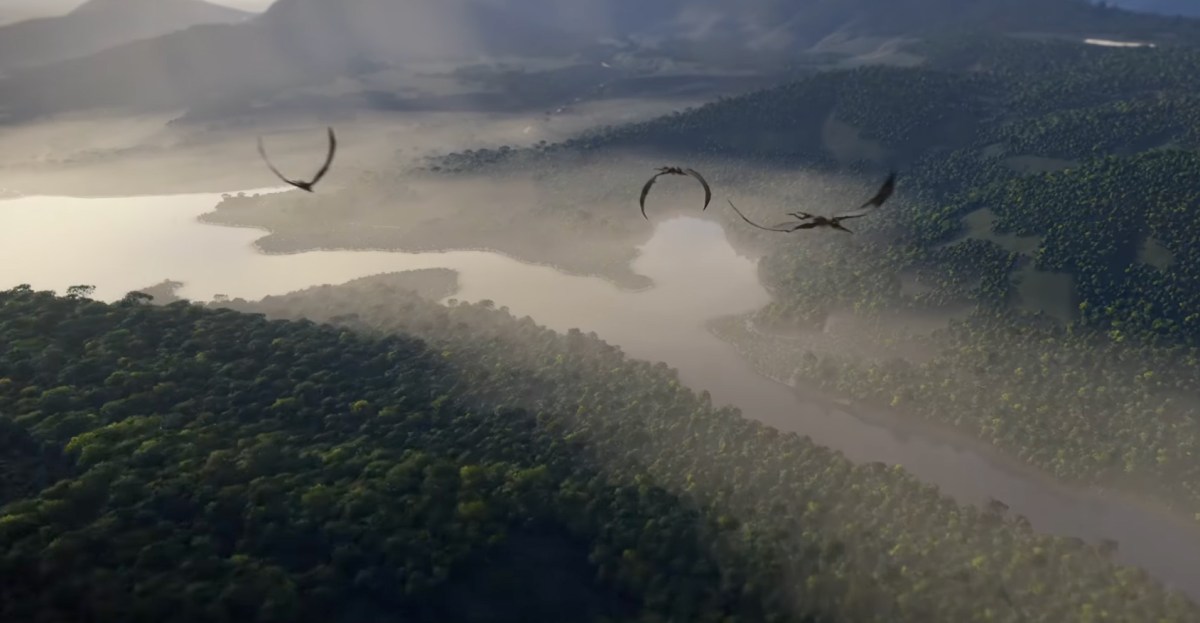Острови Юрського періоду та динозаври з'являться у Microsoft Flight Simulator 2024