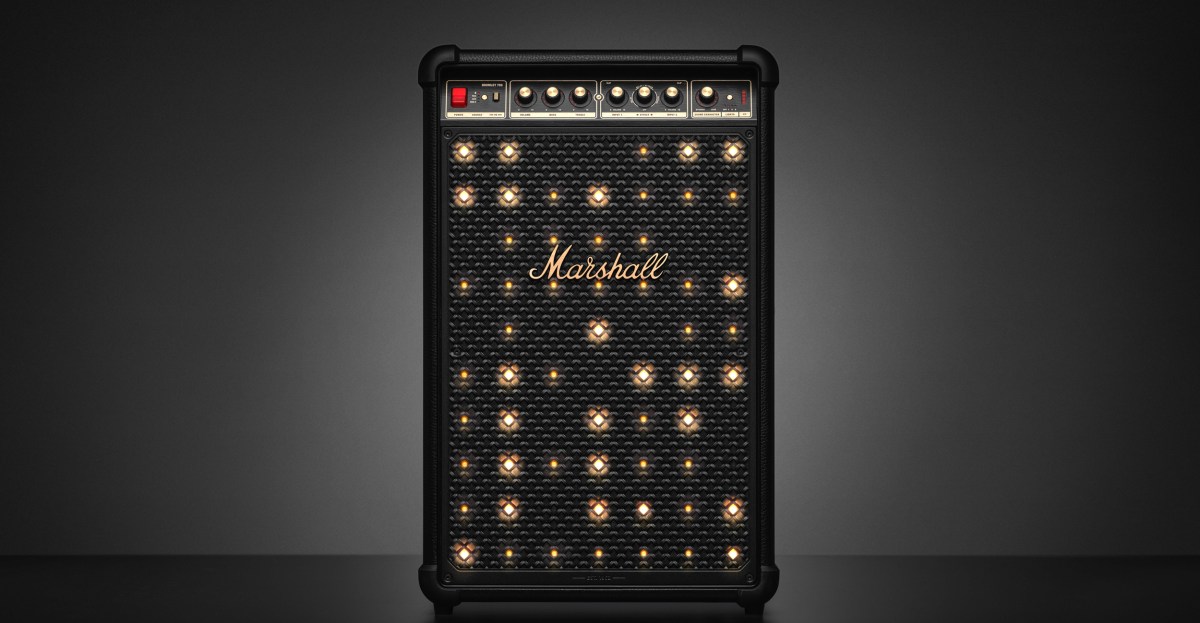 Перший Bluetooth-колонка Marshall має прихане світлове шоу