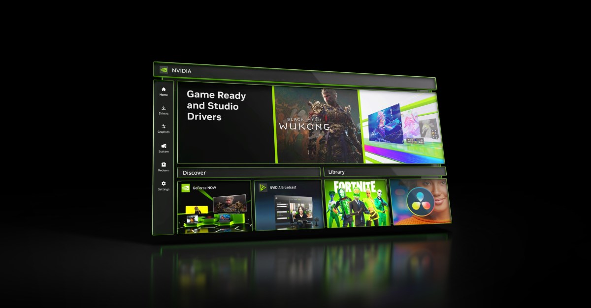 Додаток Nvidia отримав світовий обхід DLSS та нові можливості панелі управління