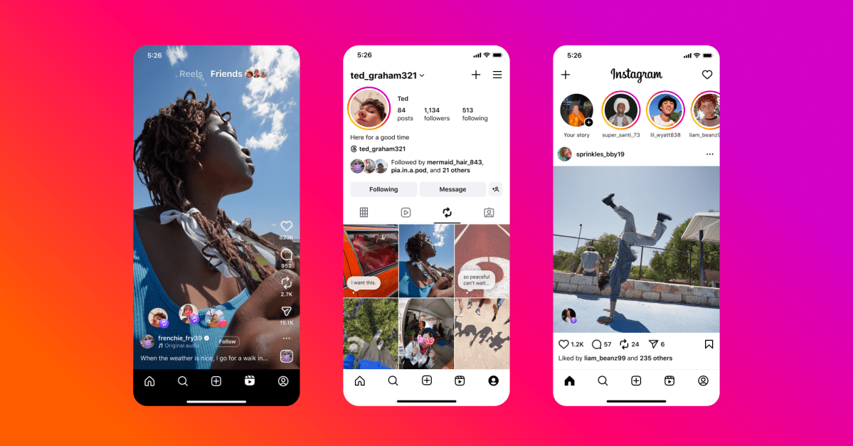 Instagram представляє стрічку повторних публікацій та запозичує функцію Snap Maps