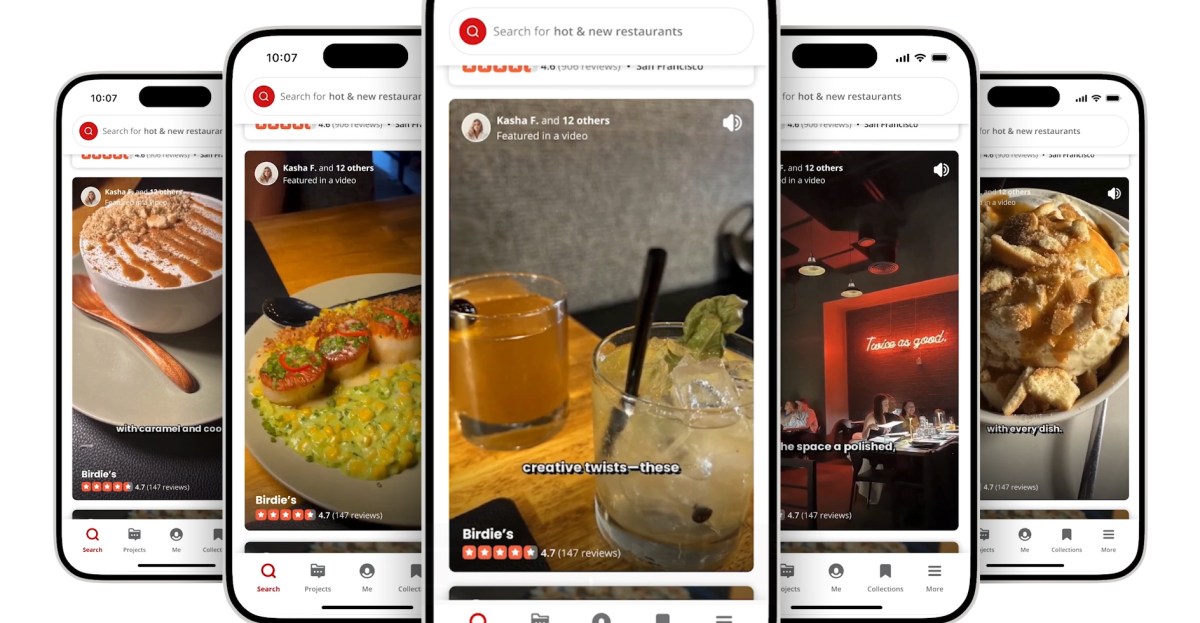 Yelp розробляє власні відео з штучним інтелектом про ресторани