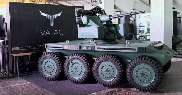 В Україні презентували роботизований комплекс VATAG з управлінням на базі штучного інтелекту (фото)