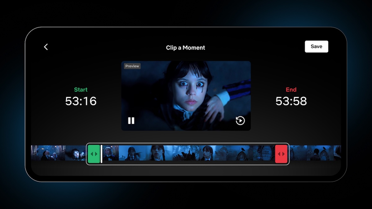 Netflix вдосконалює функцію Moments, надаючи користувачам більше можливостей для обрізки сцен