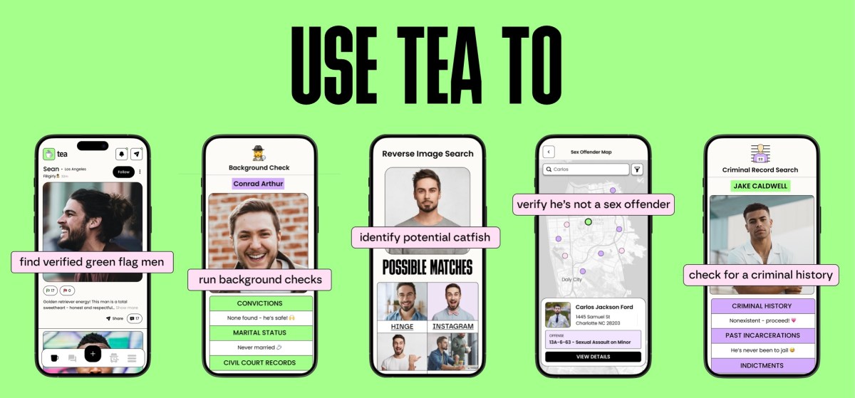 Додаток для безпеки знайомств Tea зламали, внаслідок чого були виявлені 72 000 зображень користувачів