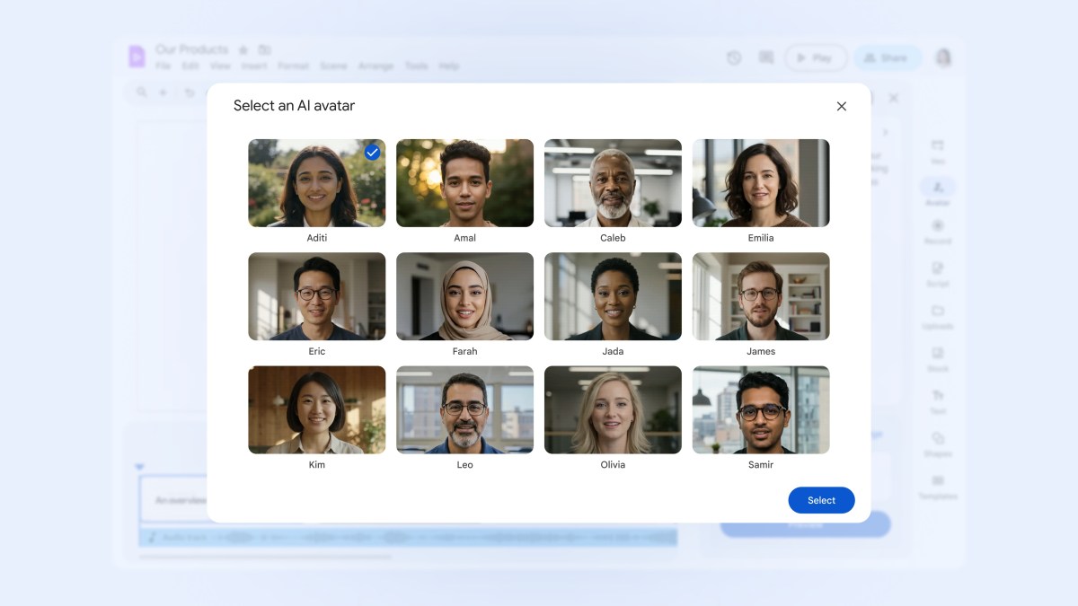 Google Vids впроваджує AI-аватарів у свій відеоредактор і випускає споживчу версію