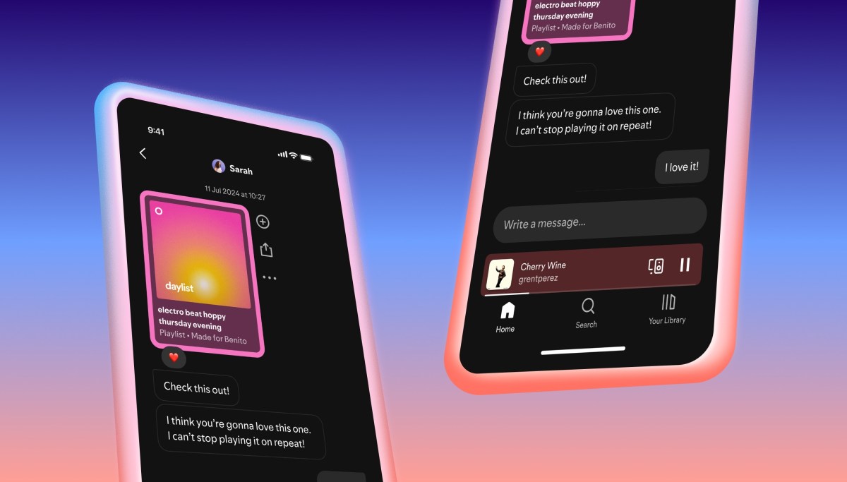 Spotify запроваджує функцію обміну повідомленнями для підвищення соціальності платформи