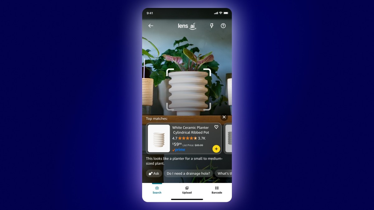 Amazon представляє Lens Live, інструмент для покупок з можливостями штучного інтелекту у реальному житті