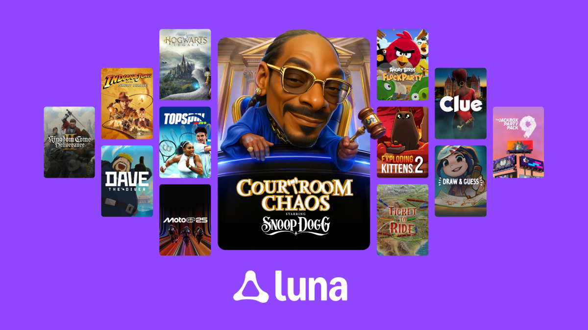 Amazon презентує оновлену службу потокового ігрового сервісу Luna