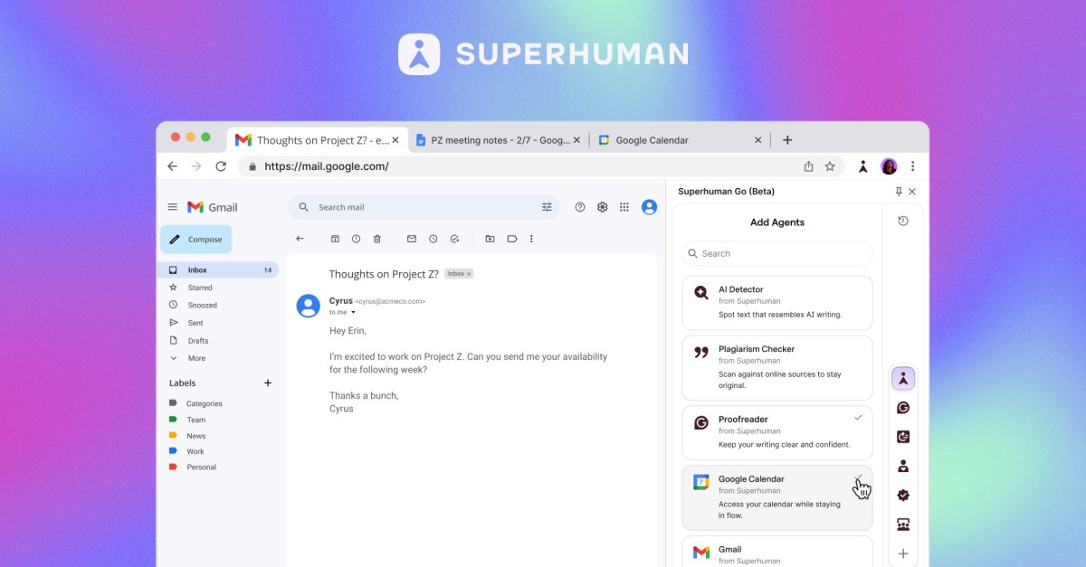 Grammarly стає Superhuman: як новий бренд змінює правила гри в світі написання текстів