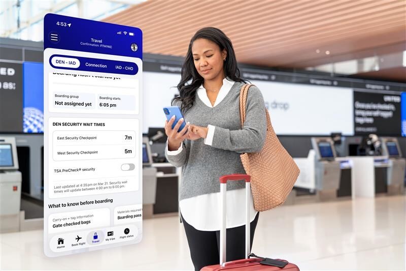Інновація від United: як мобільний додаток вирішує питання черг в аеропортах за допомогою даних TSA