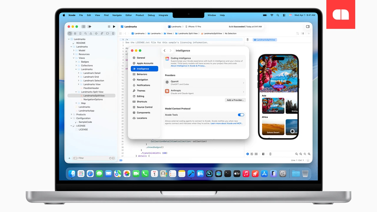 Xcode 26.3 революціонізує програмування: підтримка агентного кодування з Claude та Codex